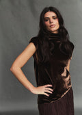 TOP RAFAELA OLD BROWN